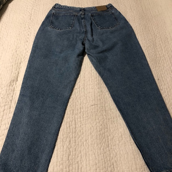 CLEARANCE Vintage Member’s Mark 90’s High Waist Tapered Leg size 14 Mom Jeans - Picture 4 of 6